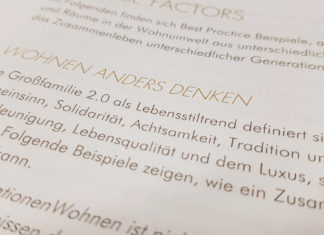 Dossier | Zusammen:Leben – Schnittpunkt Generationen Dossier Schnittpunkt Generationen Wohnen