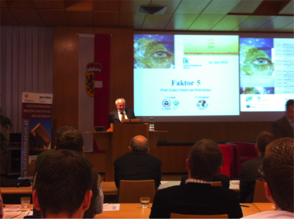 Prof. Ernst Ulrich von Weizsäcker