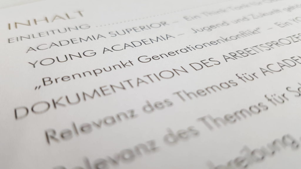 Blick ins Dossier Brennpunkt Generationenkonflikt