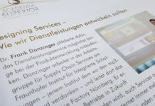 Dienstleistungsinnovation und Service Design Service Design Bericht