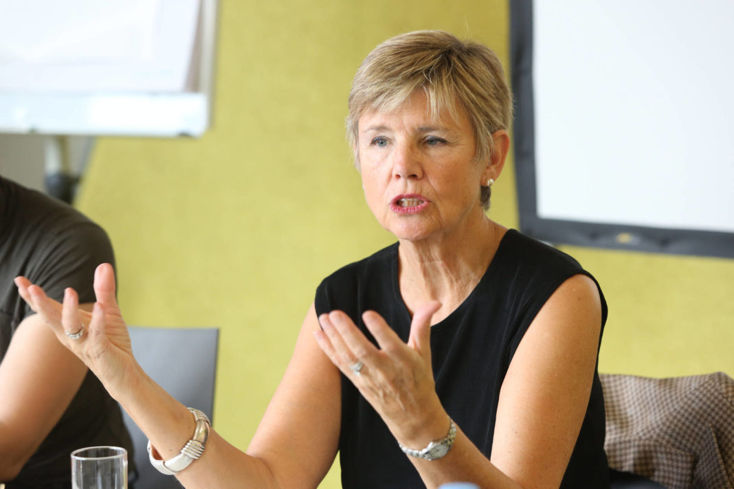 Sally Helgesen beim RoundTABLE