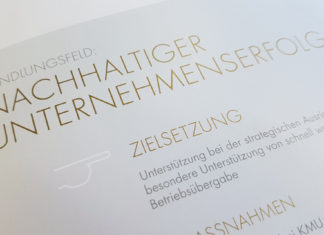 W³ Oö. Strategie für KMU und Familienunternehmen 2030 KMU Studie Folder