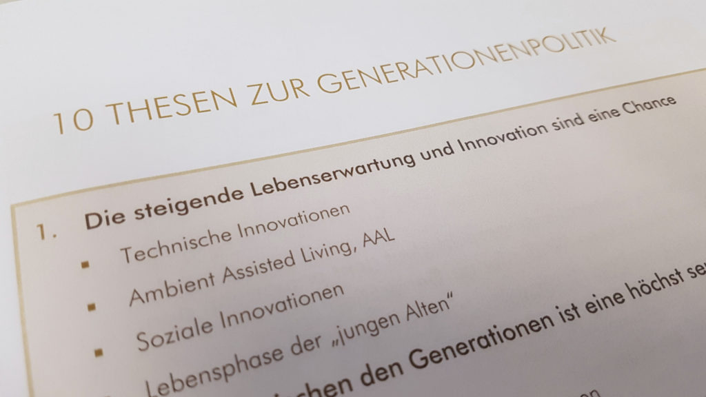 10 Thesen zur Generationenpolitik