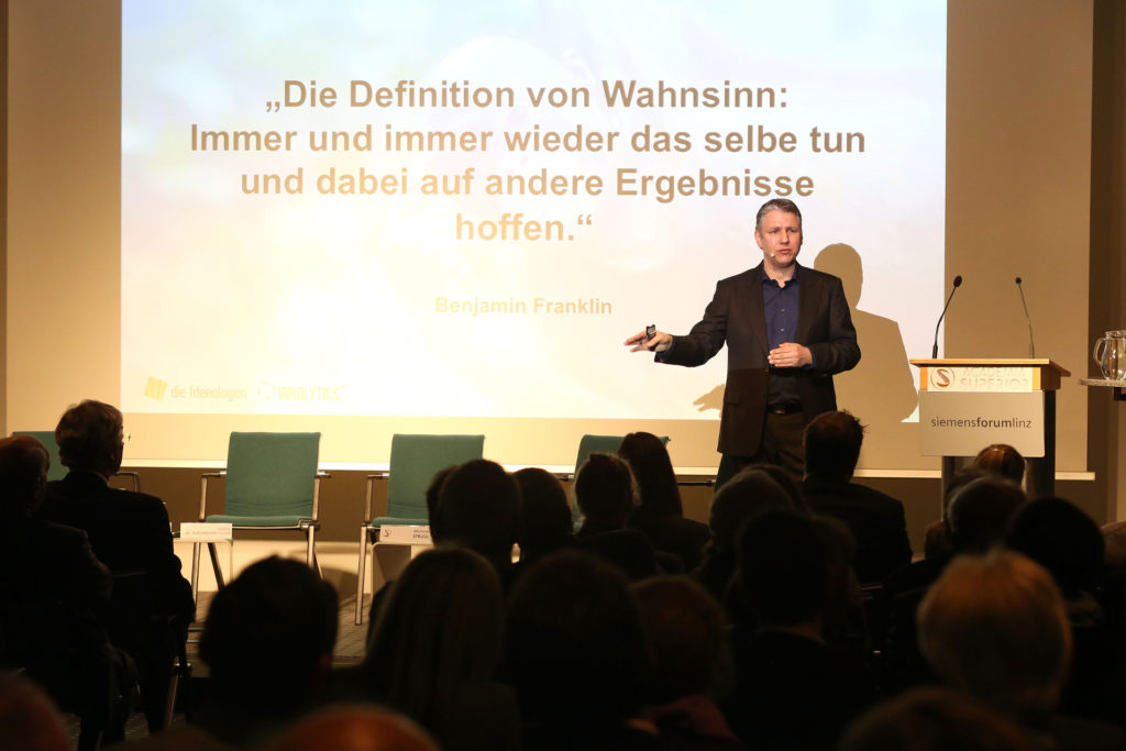 Jens-Uwe Meyer on the topic of "Radical Innovation"