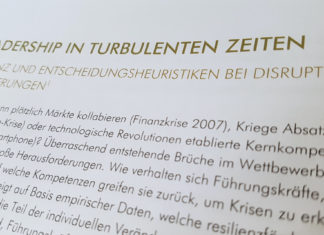 Leadership in turbulenten Zeiten Leadership in turbulenten Zeiten Studie