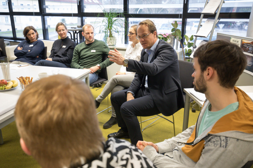 Markus Hengstschläger beim Studierendenworkshop 2018