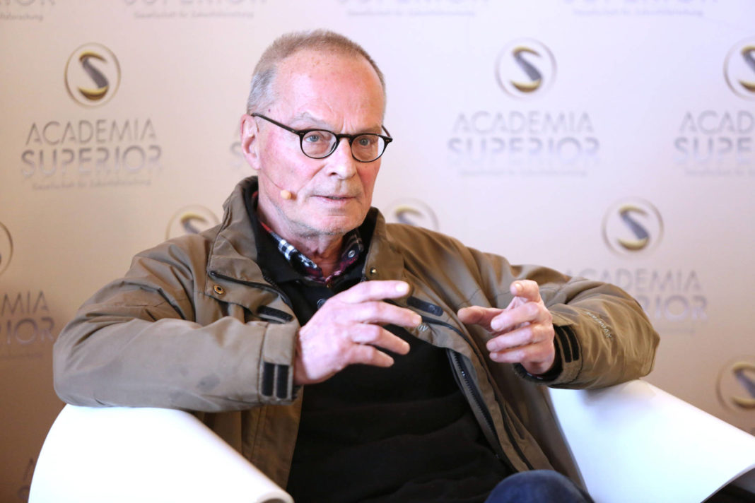 Wolf Wondratschek beim Symposium 2016 Wolf Wondratschek beim Symposium 2016