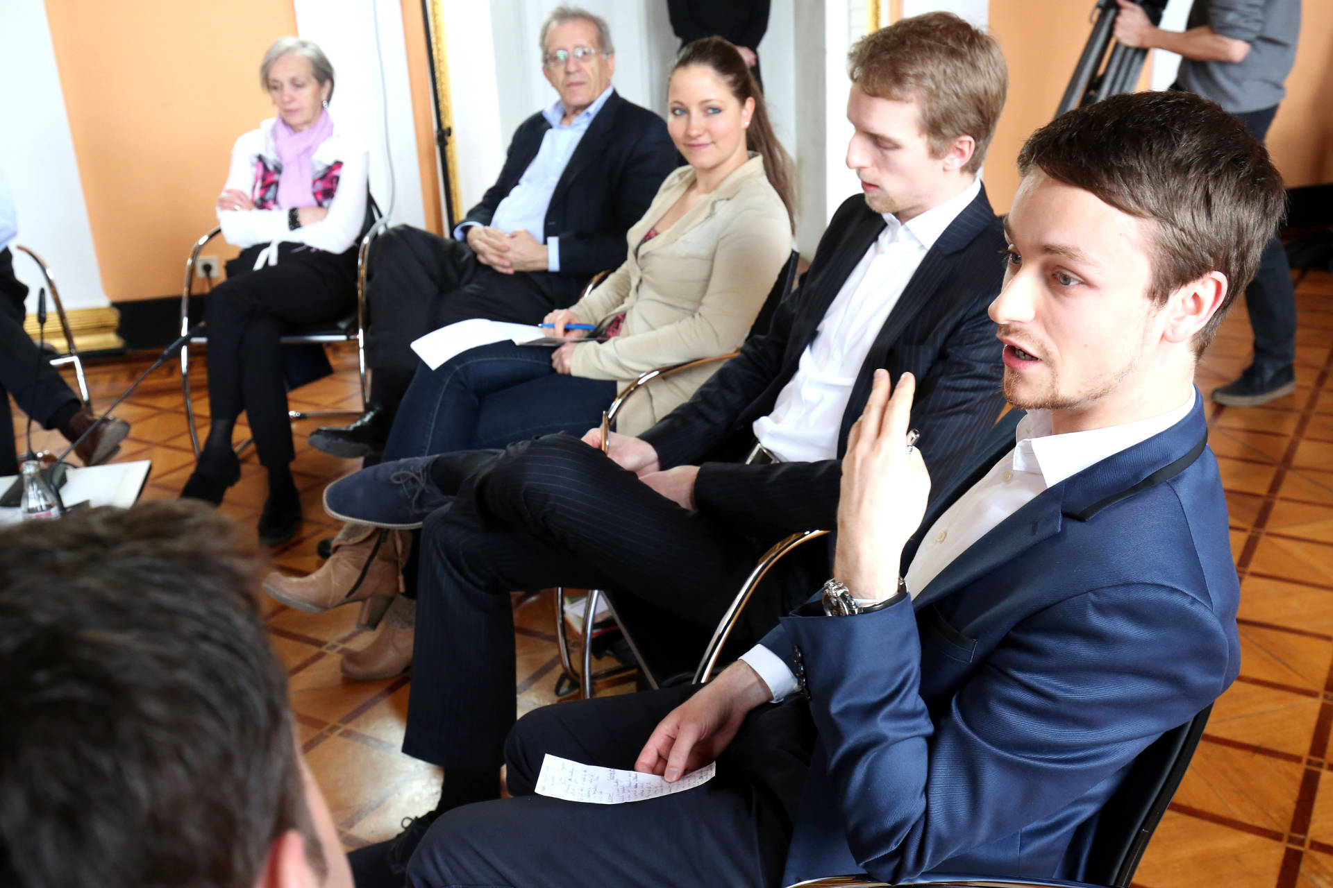 Die Young Academia beim Symposium 2015