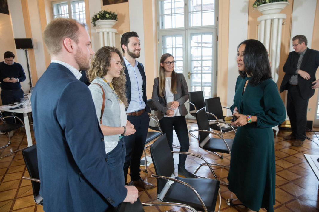 Die YOUNG ACADEMIA beim SYMPOSIUM 2018 im Gespräch mit Manal al-Sharif