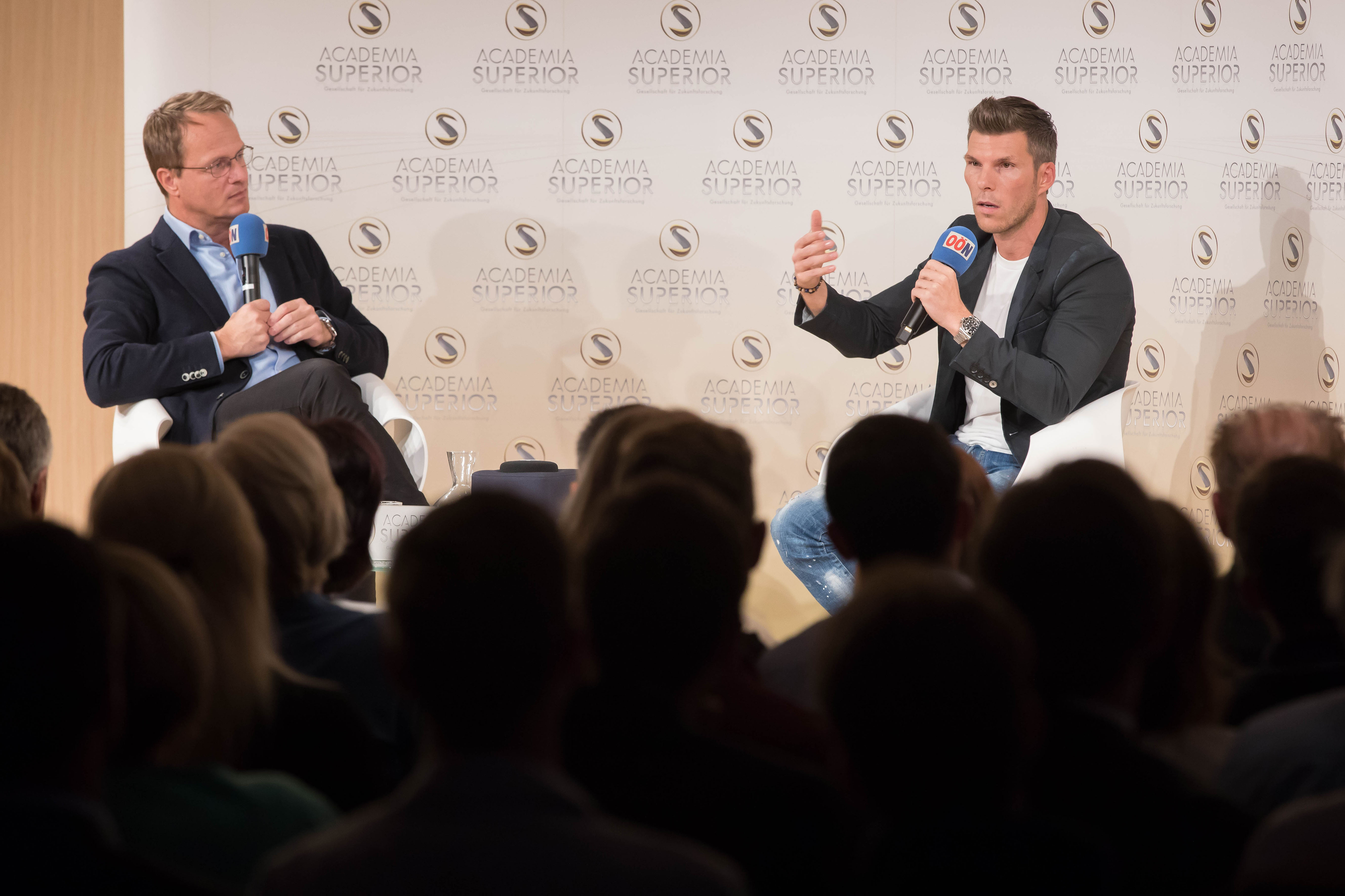 Foto 1: Markus Hengstschläger und Florian Gschwandtner