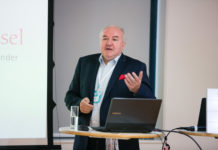 Mission Brain Gain OÖ Axel Haitzer beim Workshop Foto: © Cityfoto/Roland Pelzl