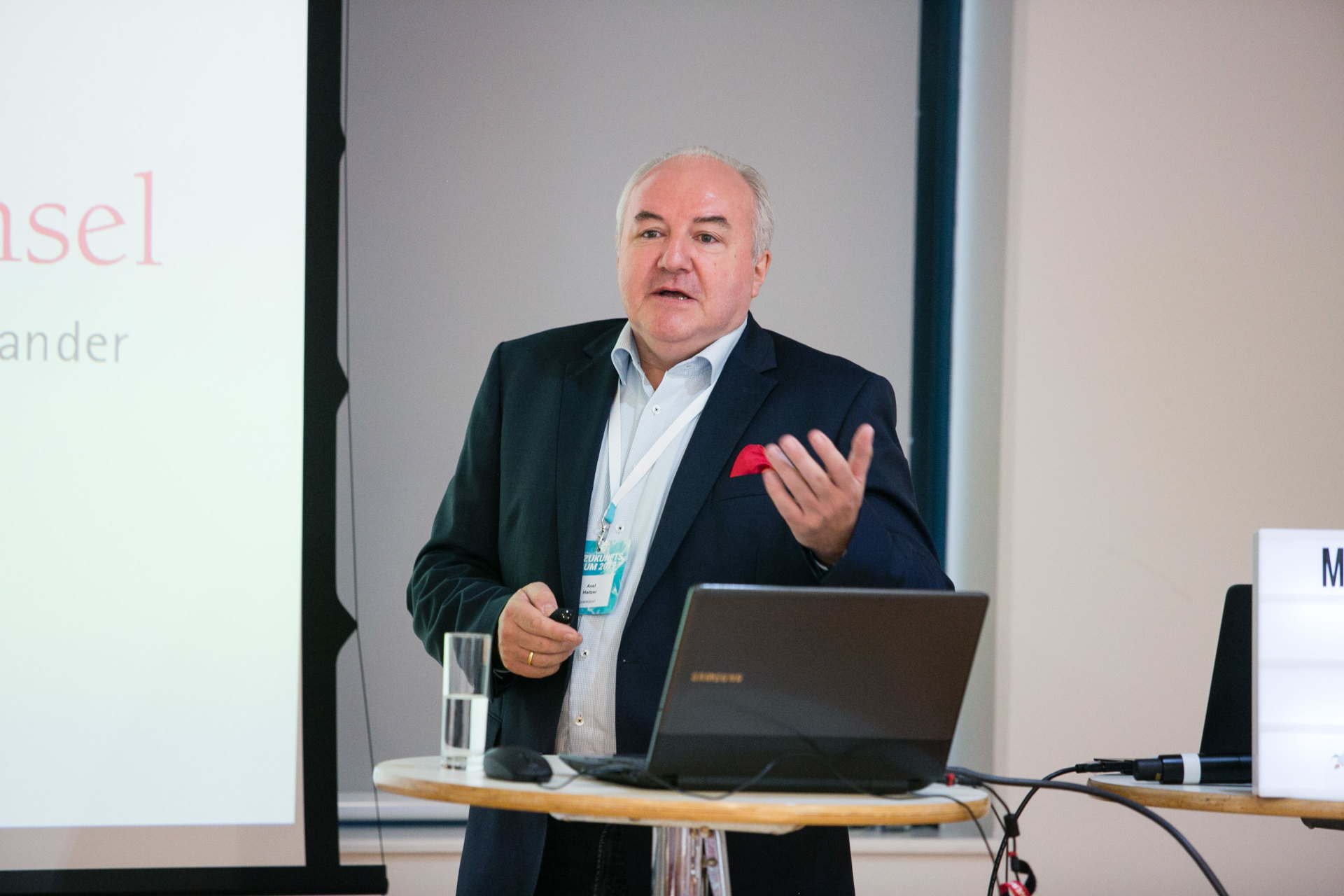 Axel Haitzer beim Workshop Foto: © Cityfoto/Roland Pelzl