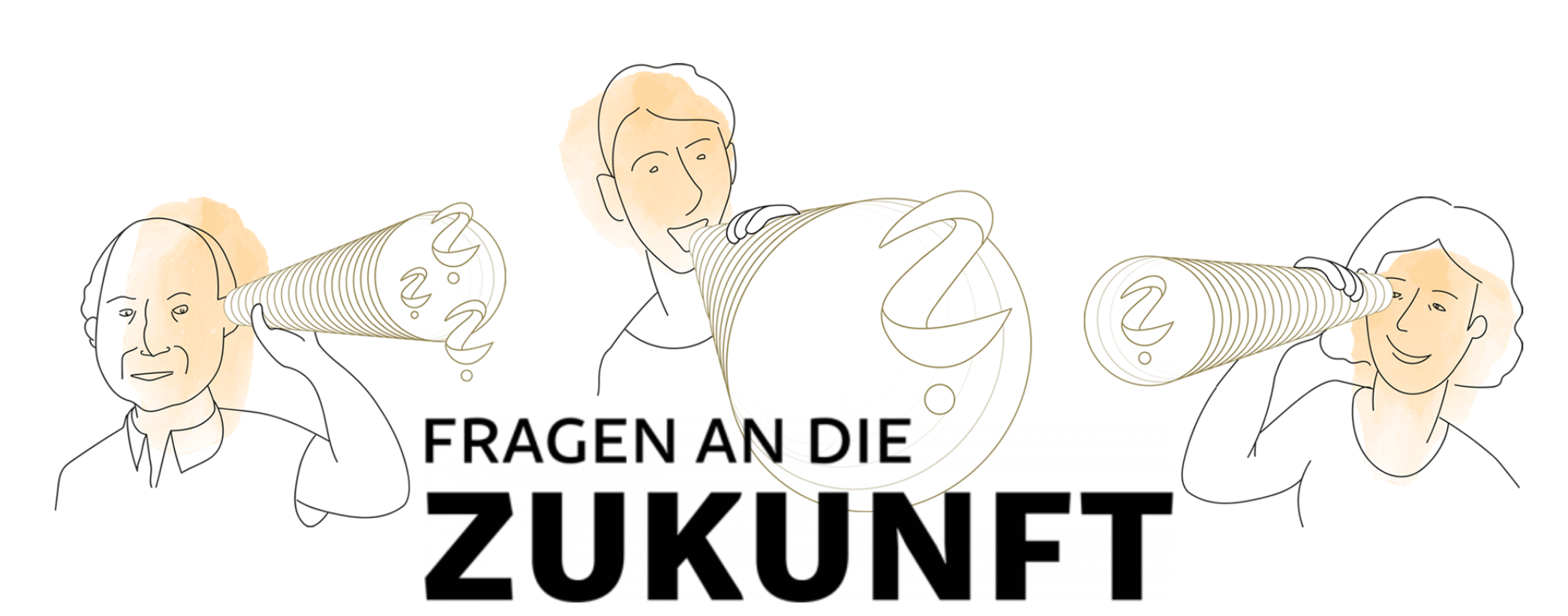 Kampagnensujet Fragen an die Zukunft