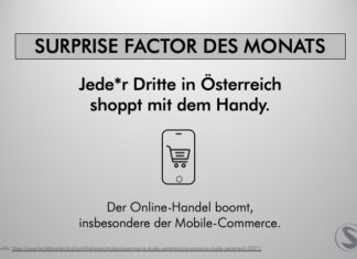 Jede*r Dritte shoppt mit dem Handy Jede*r Dritte in Österreich shoppt mit dem Handy. Der Online-Handel boomt, insbesondere der Mobile-Commerce.